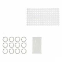 Badset Berilo Transparant PVC Polyethyleen EVA 28 x 42 x 6 cm (12 Stuks) - thumbnail