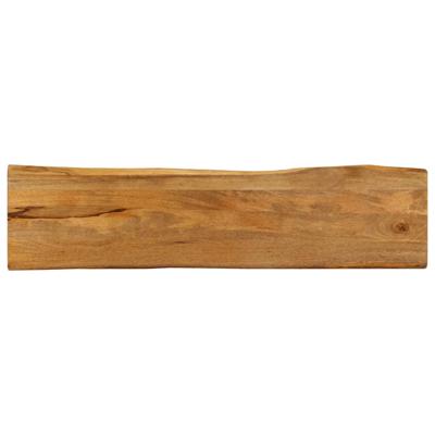Tafelblad met natuurlijke rand 180x40x2,5 cm massief mangohout