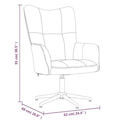 Relaxstoel met voetenbank fluweel blauw Relaxstoel met voetenbank fluweel blauw