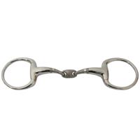 Pagony Bustrens dubbel gebroken Satin Contact zilver maat:11.5cm - thumbnail