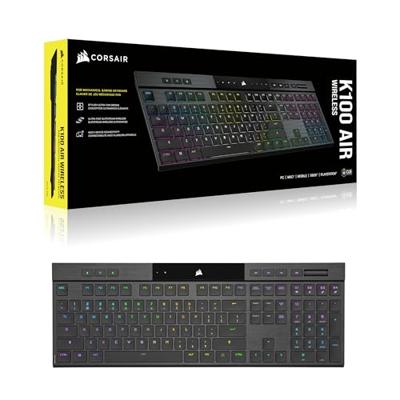 Corsair K100 AIR WIRELESS RGB Ultra-Thin Mechanical gaming toetsenbord Corsair K100 AIR WIRELESS RGB Ultra-Thin Mechanical gaming toetsenbord