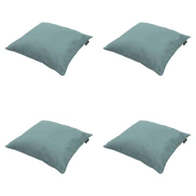 Sierkussen 50x50 Zilver eco-natuur buitenafwerking (4 stuks) Madison - Madison