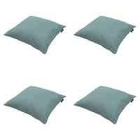 Sierkussen 50x50 Zilver eco-natuur buitenafwerking (4 stuks) Madison - Madison - thumbnail