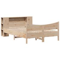 Bedframe zonder matras massief grenenhout 160x200 cm - thumbnail
