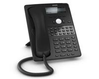 Snom D725 IP-telefoon, SIP bureautelefoon, 12 SIP identiteiten, 18 multi-color functietoetsen, VLAN-ondersteuning, wideband audio, PoE, DSP, 2x Gigabit Ethernet, USB, Zwart, 00003916 - thumbnail