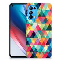 OPPO Find X3 Lite | Reno5 5G TPU bumper Geruit - thumbnail