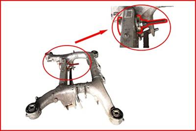 KS Tools 150.9865 Silontlagergereedschapsset voor BMW achterasdragers, 7-delig