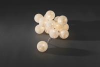 LED cotton balls lichtsnoer wit 6cm - thumbnail