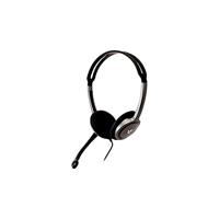 V7 Videoseven Boom MIC PC-headset 3.5 mm jackplug Stereo On Ear - thumbnail