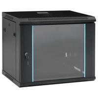 VidaXL Netwerkkast voor aan de muur 9u 19" ip20 600x450x510 mm - thumbnail