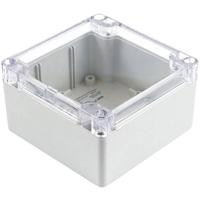 Hammond Electronics 1554 PC CL 1554L2GYCL Universele behuizing Polycarbonaat Grijs 1 stuk(s) - thumbnail