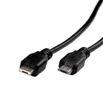 ROLINE USB 2.0 Kabel, Micro USB A Male - Micro USB B Male, 1,8m ROLINE USB 2.0 Kabel, Micro USB A Male - Micro USB B Male, 1,8m