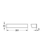 Grohe Grohtherm 2000 New tray metaal - thumbnail