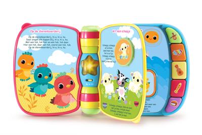 VTech Baby dierenvriendjes liedjesboek - blauw