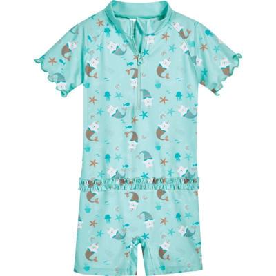 Playshoes zwempak eenhoorn met zeemeermin mint-74-80