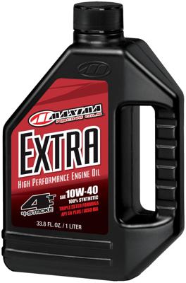 MAXIMA RACING OILS motorolie "extra 100 % synthetisch 4t". motoroil 4t 10w-40 maxima 1l extra