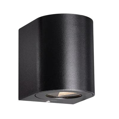 Buitenlamp zwart ingebouwde LED Nordlux &apos;Canto 2&apos; 2x6W warm wit zwart buitenverlichting