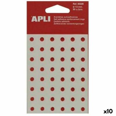 Moeren Apli Transparant Ø 13 mm 96 Onderdelen (10 Stuks)