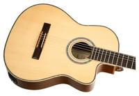 Ortega Family Series Pro RCE141NT Guitar E/A klassieke gitaar met gigbag - thumbnail