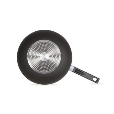 Premier Chef - Wok 32 cm - LIVOO - MEP156N - Antiaanbaklaag zonder PFOA of PFOS - Siliconen handgreep - Alle kookplaten inclusief inductie