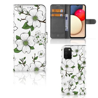 Samsung Galaxy A03s Hoesje Dogwood Flowers Samsung Galaxy A03s Hoesje Dogwood Flowers