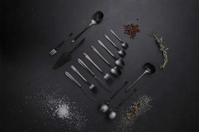 Buccan - Bestekset - London - 39 delig - Zwart