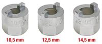 KS Tools 150.9410 Speciale sleutelset voor borgmoeren voor VAG, 3-delig - thumbnail
