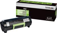 Toner Lexmark 502 Zwart - thumbnail