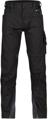 DASSY broek spectrum zwart/grijs 50 kort