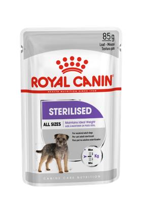 Royal Canin Sterilised natvoer hond (paté) 2 dozen (24 x 85 g)
