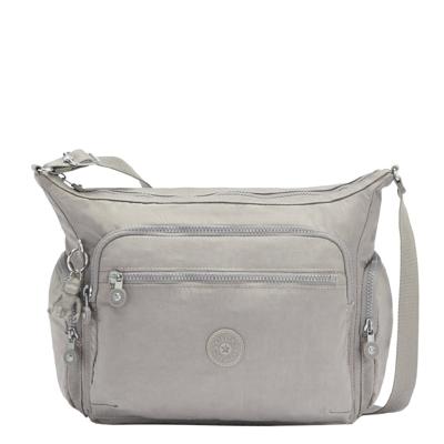 Kipling Gabbie Schoudertas grey gris Damestas Kipling Gabbie Schoudertas grey gris Damestas