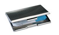 Sigel SI-VZ130 Visitekaartetui Chroom Voor Kaarten Tot 90x55mm - thumbnail