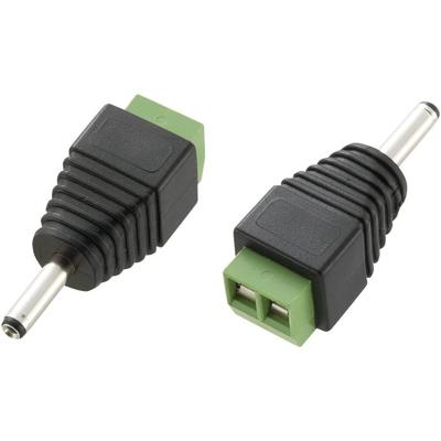 Conrad Components LT-DC3.5M Laagspannings-connector Stekker, recht 3.5 mm 1.3 mm 1 stuk(s)