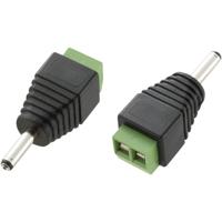 Conrad Components LT-DC3.5M Laagspannings-connector Stekker, recht 3.5 mm 1.3 mm 1 stuk(s) - thumbnail