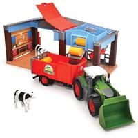 Dickie boerderij en fendt tractor speelset - thumbnail