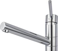 Job Tomani keukenmengkraan eengreeps incl. aansluitslangen en filterstopkranen chroom - thumbnail