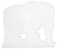 Hama strijkkralenbordje - olifant - thumbnail