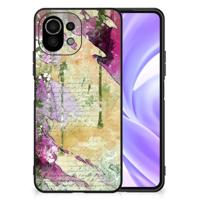 Kleurrijke Telefoonhoesje Xiaomi 11 Lite 5G NE | Mi 11 Lite Letter Painting - thumbnail