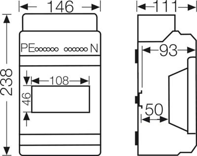 Hensel 61000735 KV 1506 Kleine verdeelkast Opbouw (op muur) Aantal groepen: 6 Aantal rijen: 1 Inhoud: 1 stuk(s) Hensel 61000735 KV 1506 Kleine verdeelkast Opbouw (op muur) Aantal groepen: 6 Aantal rijen: 1 Inhoud: 1 stuk(s)