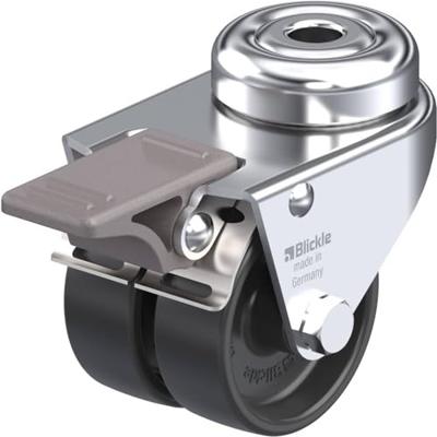 Blickle LMDA-POA 50G-FI Dubbel zwenkwiel Wieldiameter: 50 mm Draagvermogen (max.): 80 kg 1 stuk(s) Blickle LMDA-POA 50G-FI Dubbel zwenkwiel Wieldiameter: 50 mm Draagvermogen (max.): 80 kg 1 stuk(s)