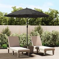 VidaXL Parasol met aluminium paal 270 cm antraciet - thumbnail