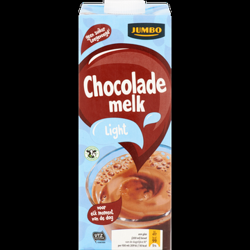 Jumbo Chocolademelk Light 1 L Jumbo Chocolademelk Light 1 L