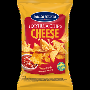 Santa Maria Tortilla Chips Cheese 185 g bij Jumbo