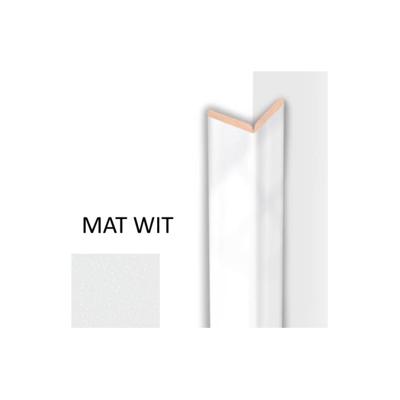 Kniklijst MDF Sanimex Mat Wit 260 cm x 22 mm x 22 mm Sanimex