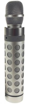 United Entertainment microfoon/speaker 25 cm aluminium zilver