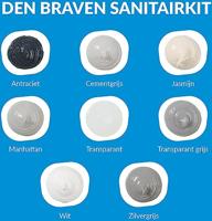 Zwaluw Silicone-NO + Sanitary - 310 ml koker - trijs - thumbnail