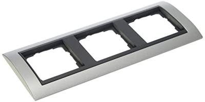 Gira Event Aluminium / Antraciet 3-voudig