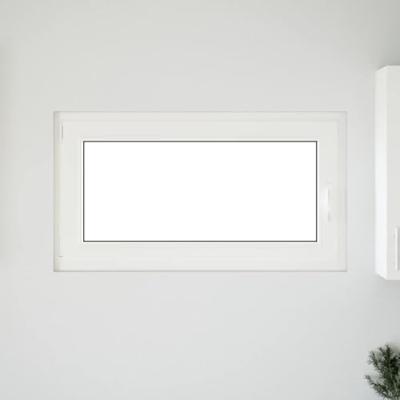 Kelderraam "RISOR" 110x50 cm draai-kiep DIN links antraciet