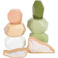 Small Foot - houten balansstenen arctic, 11dlg. - thumbnail