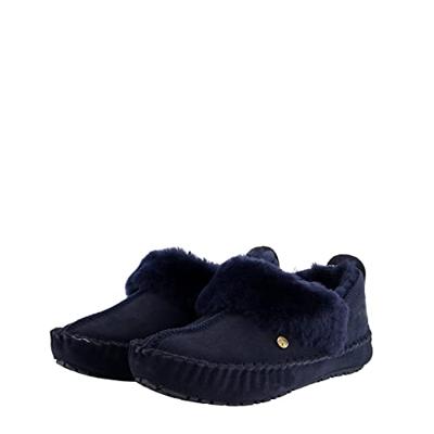 Warmbat Pantoffels Barrine BAR341045 Donker Blauw-36 maat 36 - thumbnail